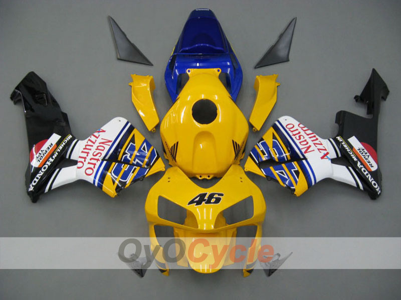 Kit de carenado por inyección para CBR600RR 03-04 - Amarillo, Negro - Nastro Azzurro #OYO87902542 Imagen principal del producto