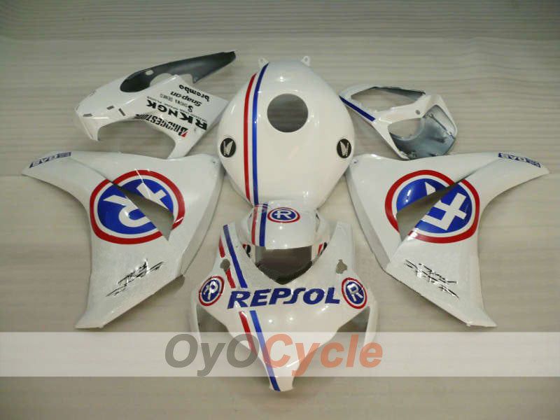Kit de carenado por inyección para CBR1000RR 08-11 - Azul, blanco - Repsol #OYO87900724 Imagen principal del producto