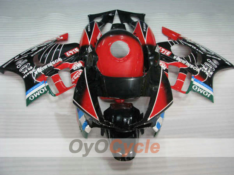 Kit de carenado para Honda CBR600 F2 91-94 - Rojo, Negro - JOMO #OYO87903064 Imagen principal del producto