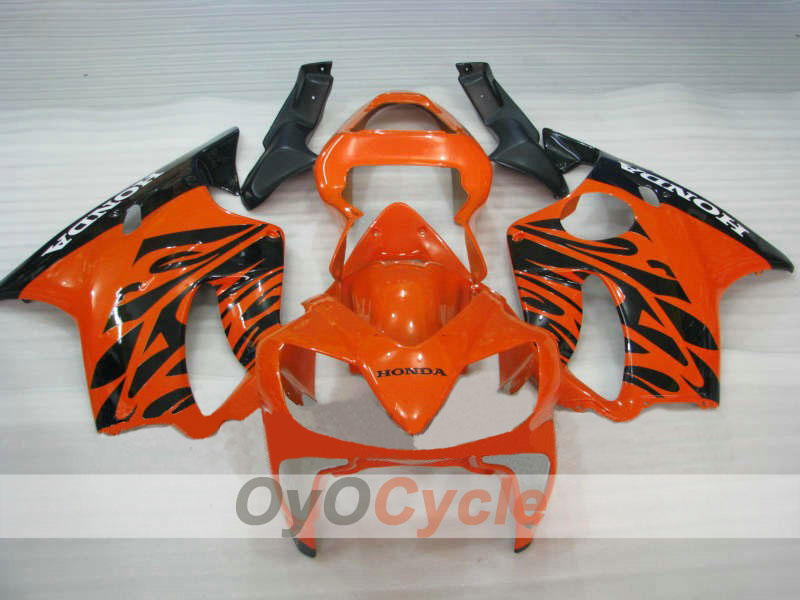 Kit de carenado de inyección para CBR600F4i 01-03 - Naranja, Negro - Llama #OYO87900153 Imagen principal del producto