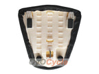 Funda de cuero para el asiento trasero del pasajero Honda 04-07 CBR1000RR #OYO87903970