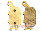 Pastillas de freno traseras sinterizadas para Yamaha YZF-R6 2003-2009 #OYO87903679