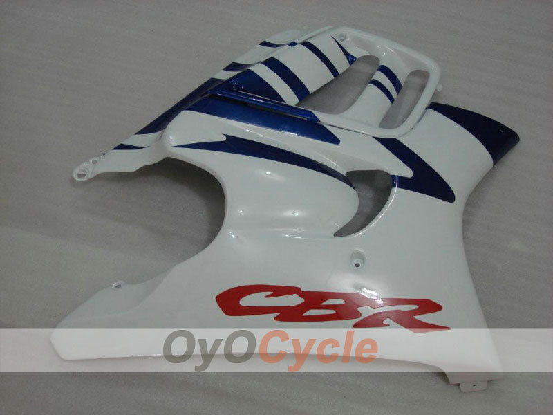 Carenado de inyección para CBR600F3 97-98 - Rojo, Blanco - Estilo de fábrica #OYO87900094