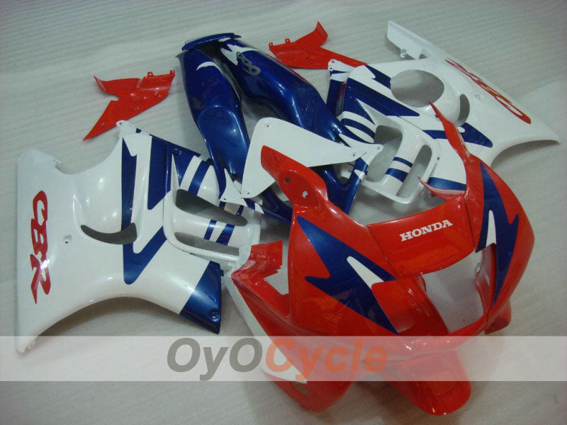 Carenado de inyección para CBR600F3 97-98 - Rojo, Blanco - Estilo de fábrica #OYO87900094