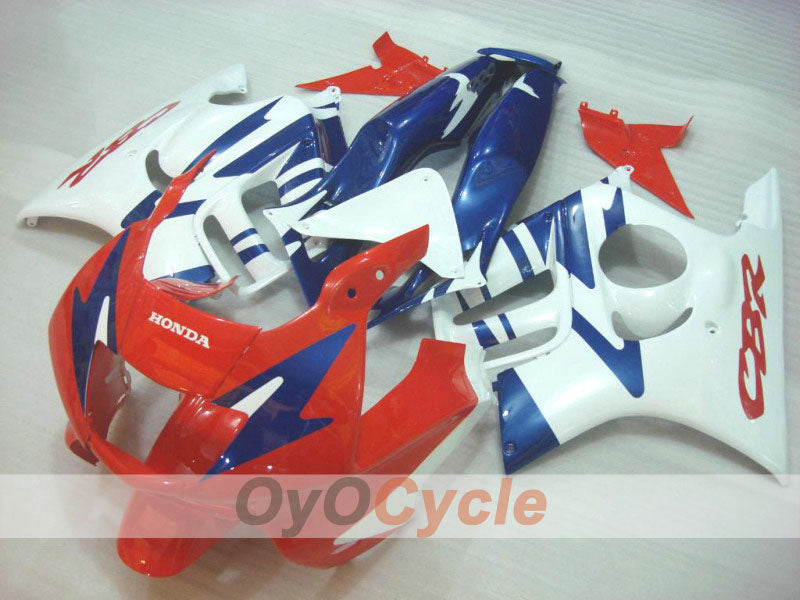 Carenado de inyección para CBR600F3 97-98 - Rojo, Blanco - Estilo de fábrica #OYO87900094
