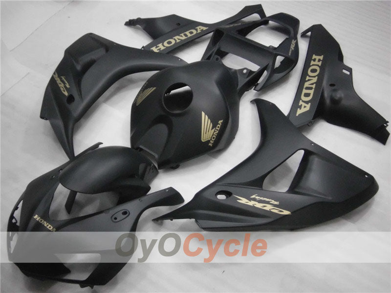 Carenado de inyección para CBR1000RR 06-07 - Negro, Mate - Estilo de fábrica #OYO87900628