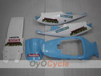 Carenado de inyección para GSX R750 06-07 - Azul, Negro - DUNLOP #OYO87901280