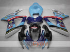 Carenado de inyección para GSX R750 06-07 - Azul, Negro - DUNLOP #OYO87901280