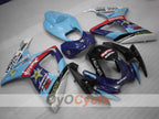 Carenado de inyección para GSX R750 06-07 - Azul, Negro - DUNLOP #OYO87901280