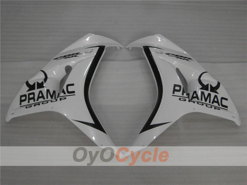 Kit de carenado por inyección para CBR1000RR 06-07 - Blanco, Negro - PRAMAC #OYO87900635