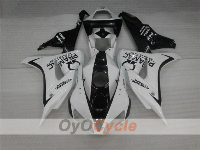 Kit de carenado por inyección para CBR1000RR 06-07 - Blanco, Negro - PRAMAC #OYO87900635