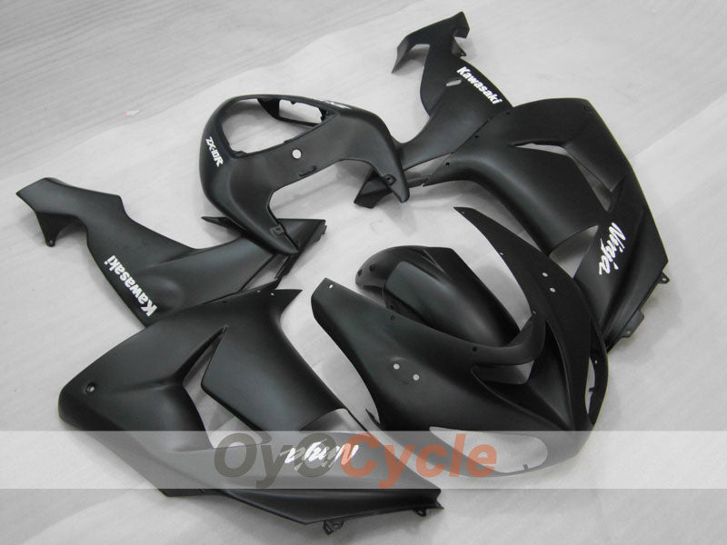 Carenado inyectado para NINJA ZX-10R 06-07 - Negro, Mate - Estilo de fábrica #OYO87901574