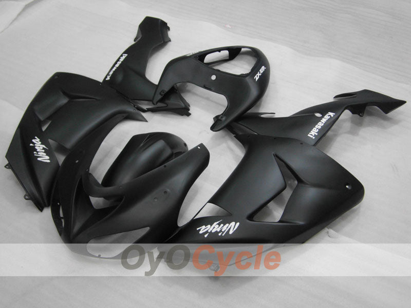 Carenado inyectado para NINJA ZX-10R 06-07 - Negro, Mate - Estilo de fábrica #OYO87901574