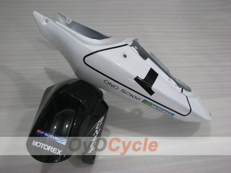 Kit de carenado por inyección para GSX R600 01-03 - Azul, Blanco - MOTOREX #OYO87905112