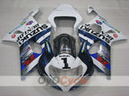 Kit de carenado por inyección para GSX R1000 00-02 - Azul, Blanco - DUNLOP #OYO87905182