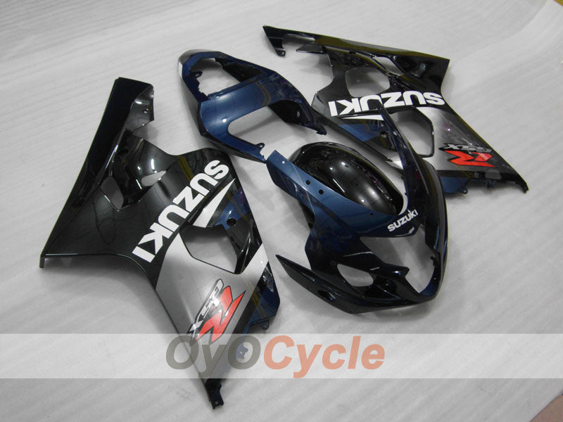 Kit de carenado por inyección para GSX R750 04-05 - Negro, Gris - Estilo de fábrica #OYO87901172 Imagen principal del producto