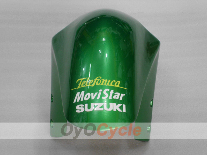 Kit de carenado de inyección para GSX R750 00-03 - Verde - MOTUL #OYO87905143