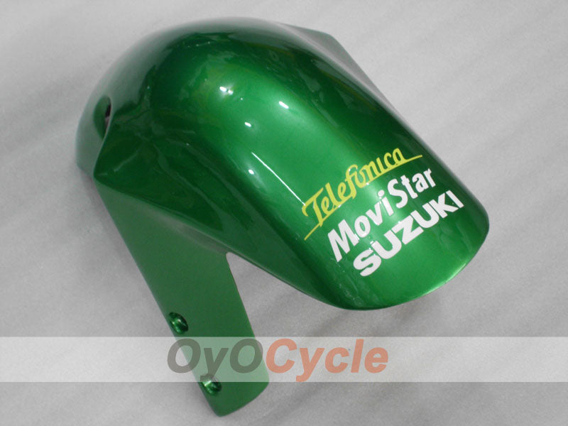 Kit de carenado de inyección para GSX R750 00-03 - Verde - MOTUL #OYO87905143