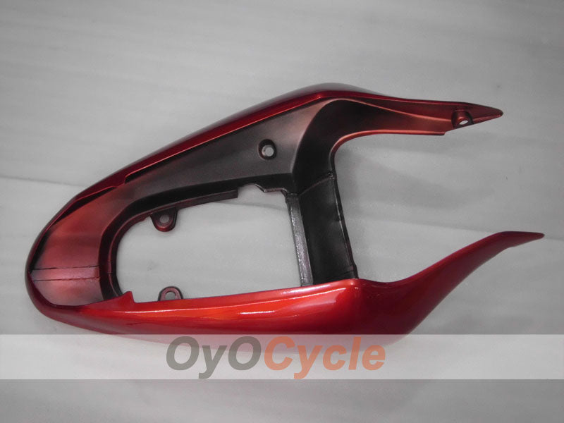 Kit de carenado por inyección para GSX R600 01-03 - Rojo, Negro - Estilo de fábrica #OYO87901069