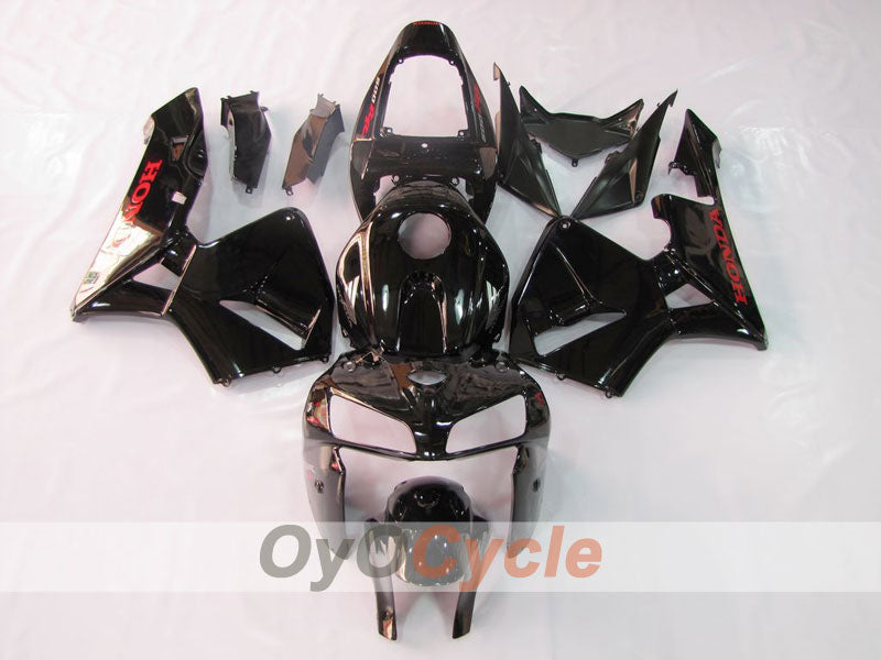 Kit de carenado por inyección para CBR600RR 05-06 - Negro - Estilo de fábrica #OYO87900236 Imagen principal del producto