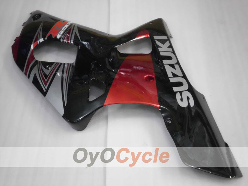 Kit de carenado por inyección para GSX R750 00-03 - Rojo, Negro - Estilo de fábrica #OYO87901071 Imagen secundaria del producto