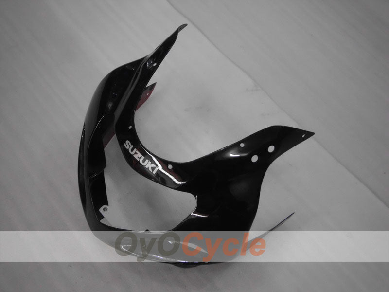 Kit de carenado por inyección para GSX R600 01-03 - Rojo, Negro - Estilo de fábrica #OYO87901069