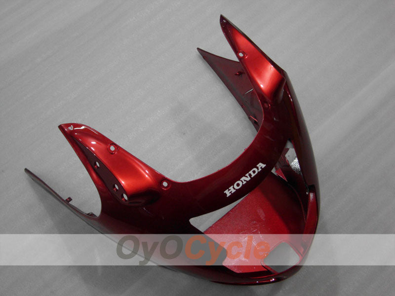 Kit de carenado por inyección para CBR1100XX 96-07 - Rojo - Estilo de fábrica #OYO87902802