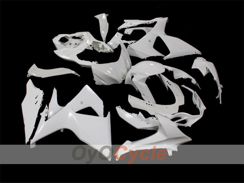 Kit de carenado por inyección sin pintar para GSX R1000 09-16 - Blanco - Estilo de fábrica #OYO87902488 Imagen principal del producto