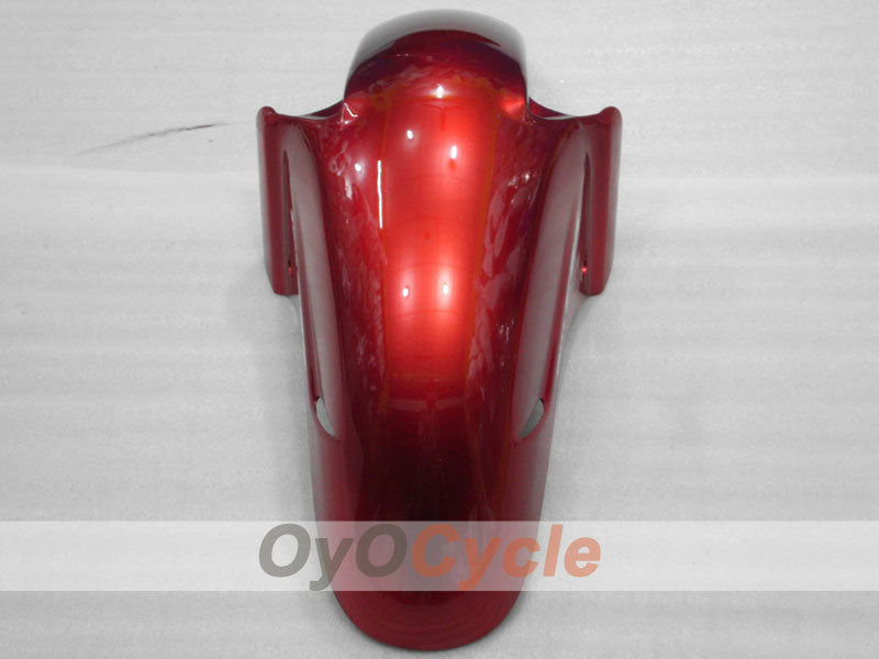 Kit de carenado por inyección para CBR1100XX 96-07 - Rojo - Estilo de fábrica #OYO87902802