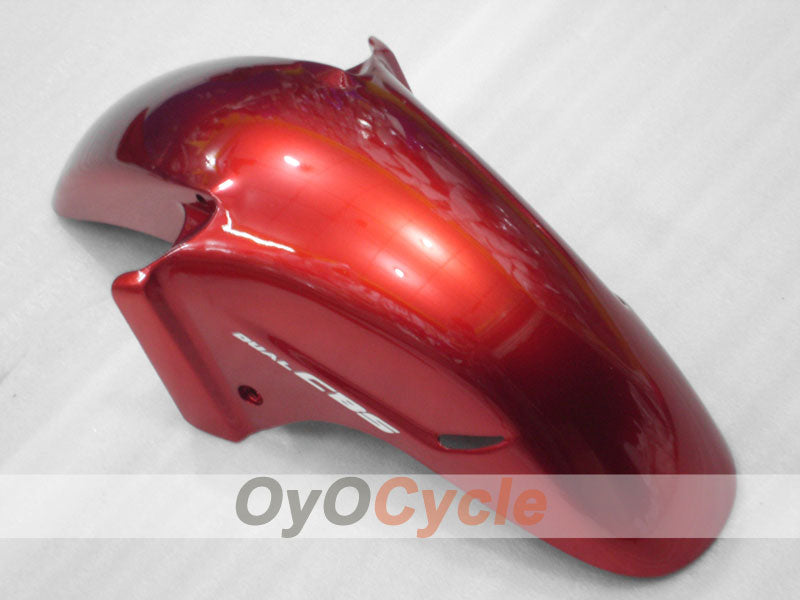 Kit de carenado por inyección para CBR1100XX 96-07 - Rojo - Estilo de fábrica #OYO87902802