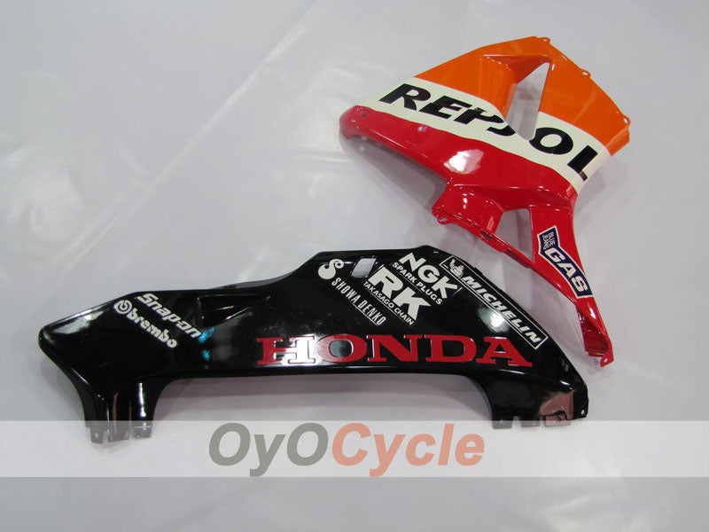 Kit de carenado por inyección para CBR600RR 03-04 - Naranja, Negro - Repsol #OYO87902573