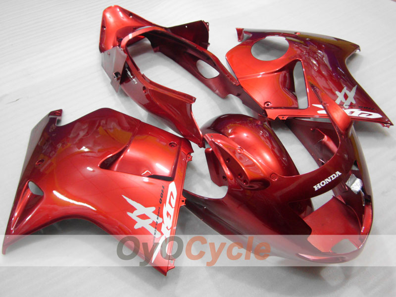 Kit de carenado por inyección para CBR1100XX 96-07 - Rojo - Estilo de fábrica #OYO87902802 Imagen principal del producto
