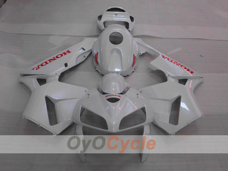 Kit de carenado por inyección para CBR600RR 03-04 - Blanco - Estilo de fábrica #OYO87902564 Imagen principal del producto