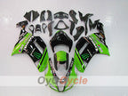 Kit de carenado por inyección para NINJA ZX-6R 07-08 - Verde, Negro - Monster #OYO87901950