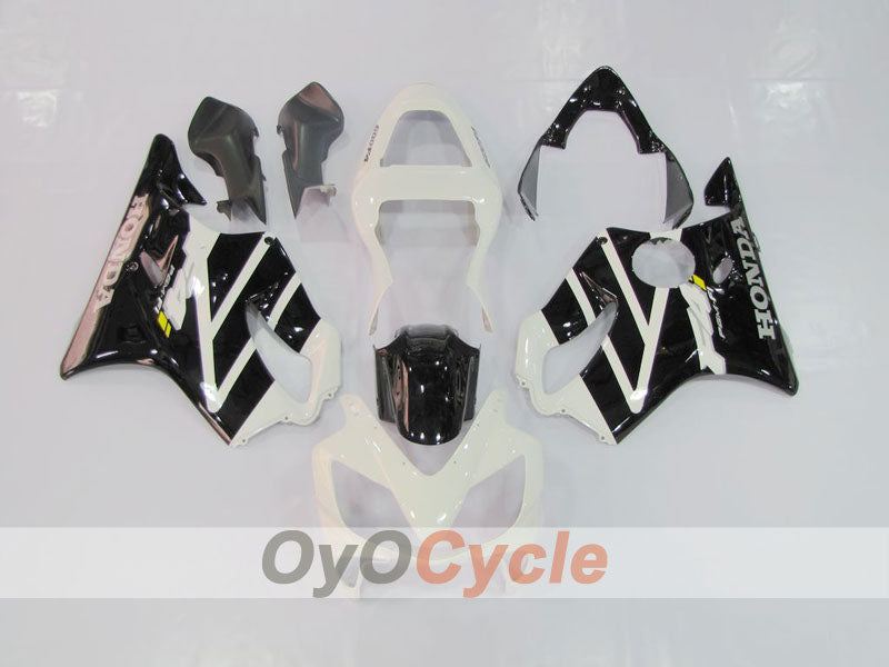 Kit de carenado por inyección para CBR600F4i 01-03 - Blanco, Negro - Estilo de fábrica #OYO87900149 Imagen principal del producto