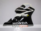 Kit de carenado por inyección para CBR600F4i 01-03 - Blanco, Negro - Estilo de fábrica #OYO87900149