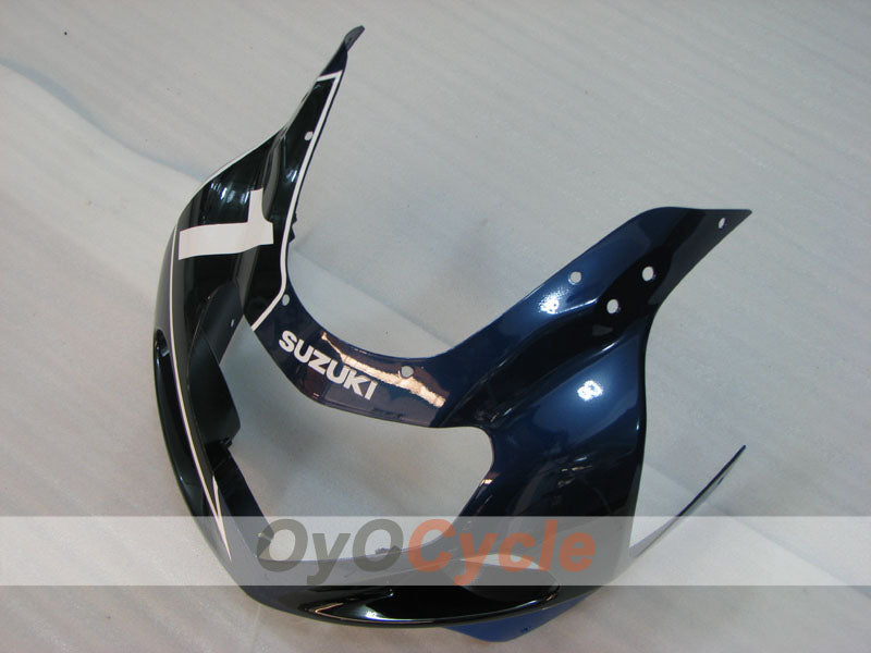 Kit de carenado por inyección para GSX R600 01-03 - Azul, blanco - Estilo de fábrica #OYO87905091