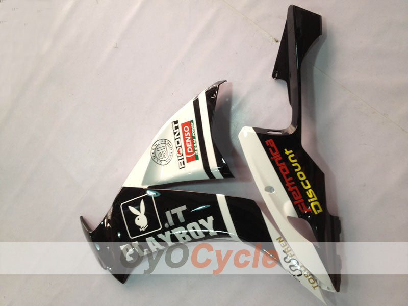 Kit de carenado por inyección para CBR1000RR 12-16 - Blanco, Negro - PlayBoy #OYO87902790