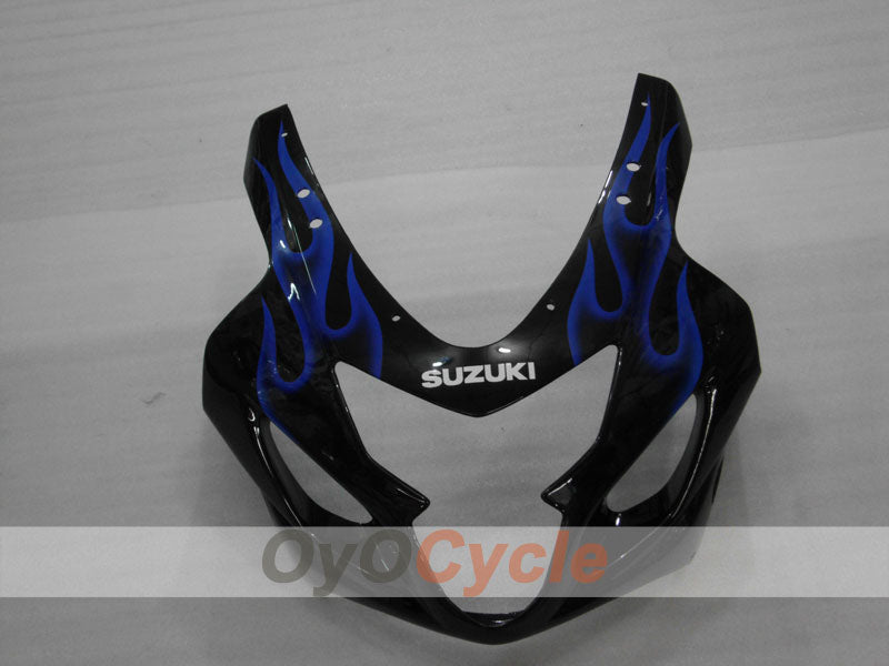 Kit de carenado por inyección para GSX R750 04-05 - Azul, Negro - Llama #OYO87901250