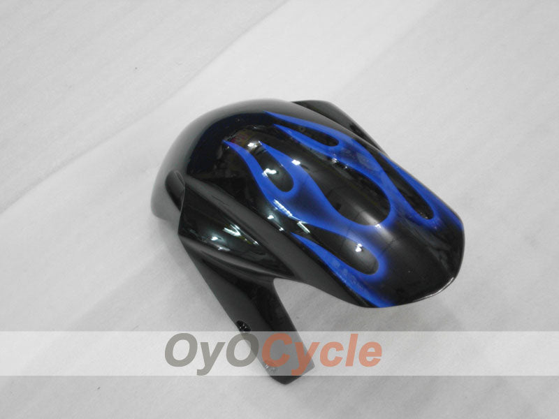 Kit de carenado por inyección para GSX R750 04-05 - Azul, Negro - Llama #OYO87901250