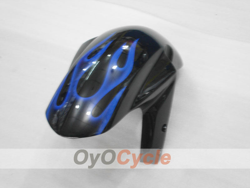 Kit de carenado por inyección para GSX R750 04-05 - Azul, Negro - Llama #OYO87901250