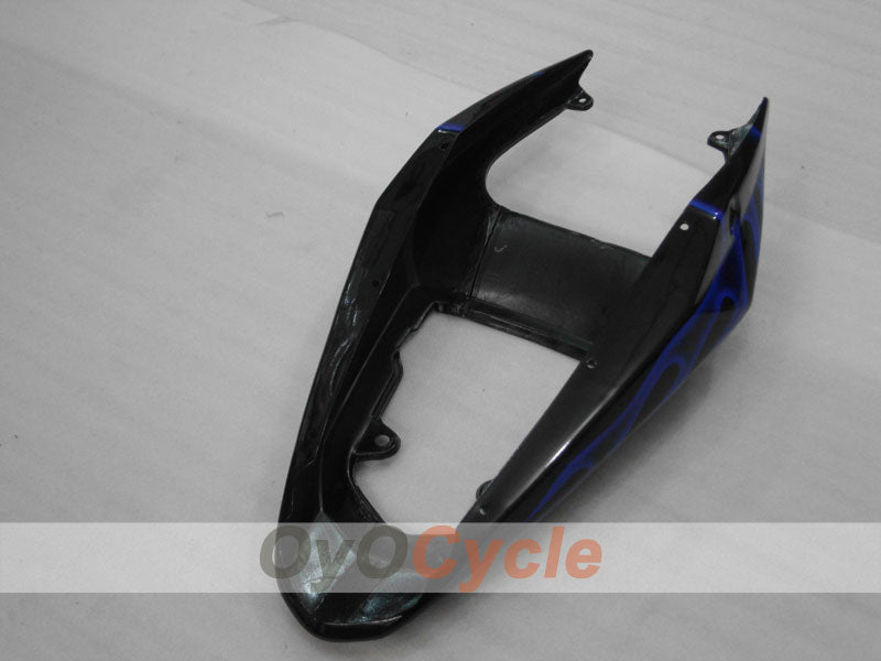 Kit de carenado por inyección para GSX R750 04-05 - Azul, Negro - Llama #OYO87901250