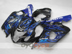 Kit de carenado por inyección para GSX R750 04-05 - Azul, Negro - Llama #OYO87901250