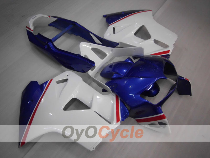 Kit de carenado para VFR800 98-01 - Azul, Blanco - Estilo de fábrica #OYO87902917 Imagen principal del producto