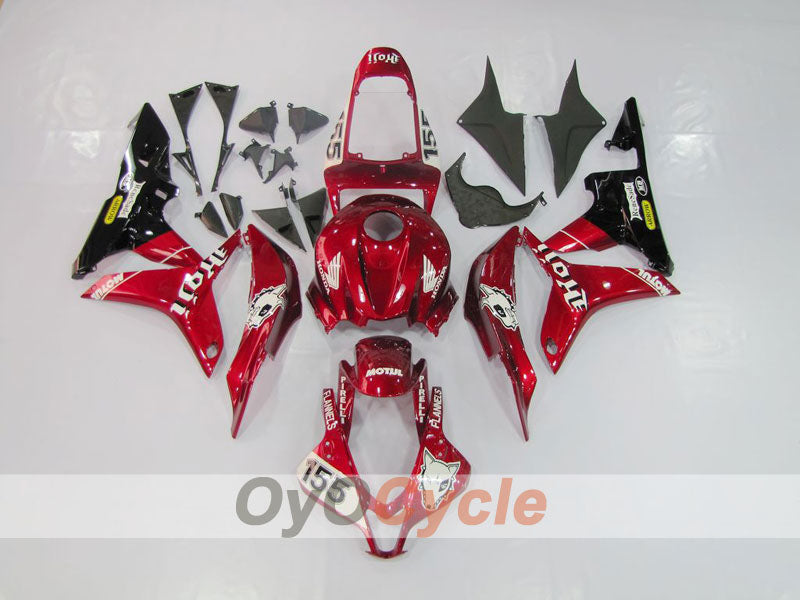 Carenado de inyección para CBR600RR 07-08 - Rojo, Negro - Estilo de fábrica #OYO87900390