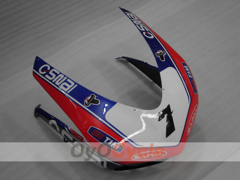 Carenado de inyección para Ducati 1098 07-09 - Azul, Blanco - Estilo de fábrica #OYO87902305