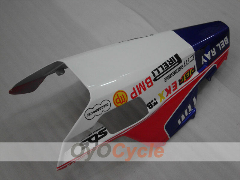 Carenado de inyección para Ducati 1098 07-09 - Azul, Blanco - Estilo de fábrica #OYO87902305