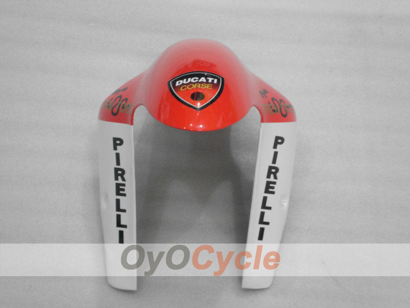 Carenado de inyección para Ducati 1098 07-09 - Azul, Blanco - Estilo de fábrica #OYO87902305