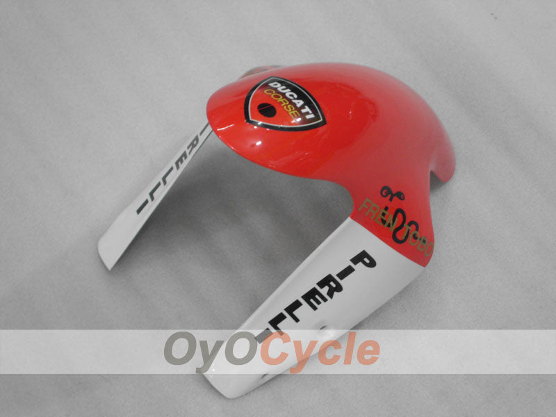 Carenado de inyección para Ducati 1098 07-09 - Azul, Blanco - Estilo de fábrica #OYO87902305