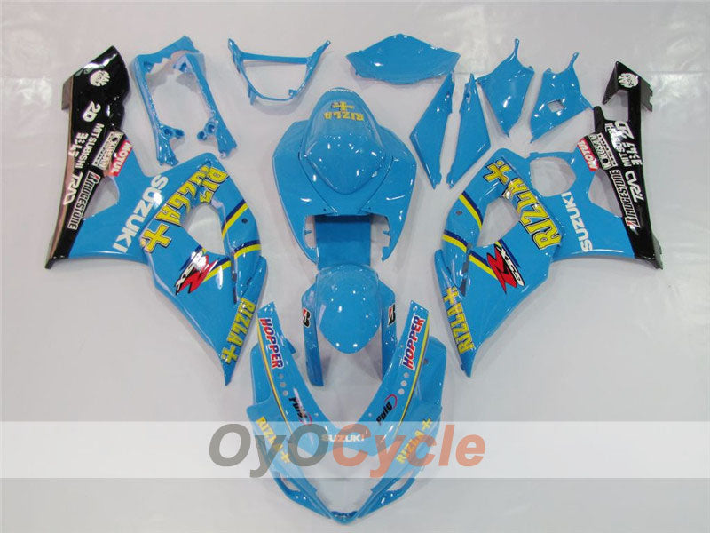 Kit de carenado por inyección para GSX R1000 05-06 - Azul, Negro - MOTUL, Rizla+ #OYO87902050 Imagen principal del producto